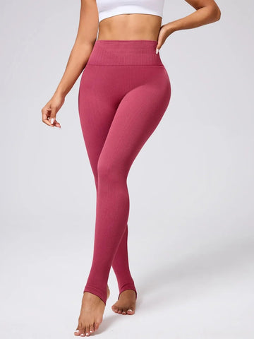 High Waist Stirrup Active Leggings - Lookzlike