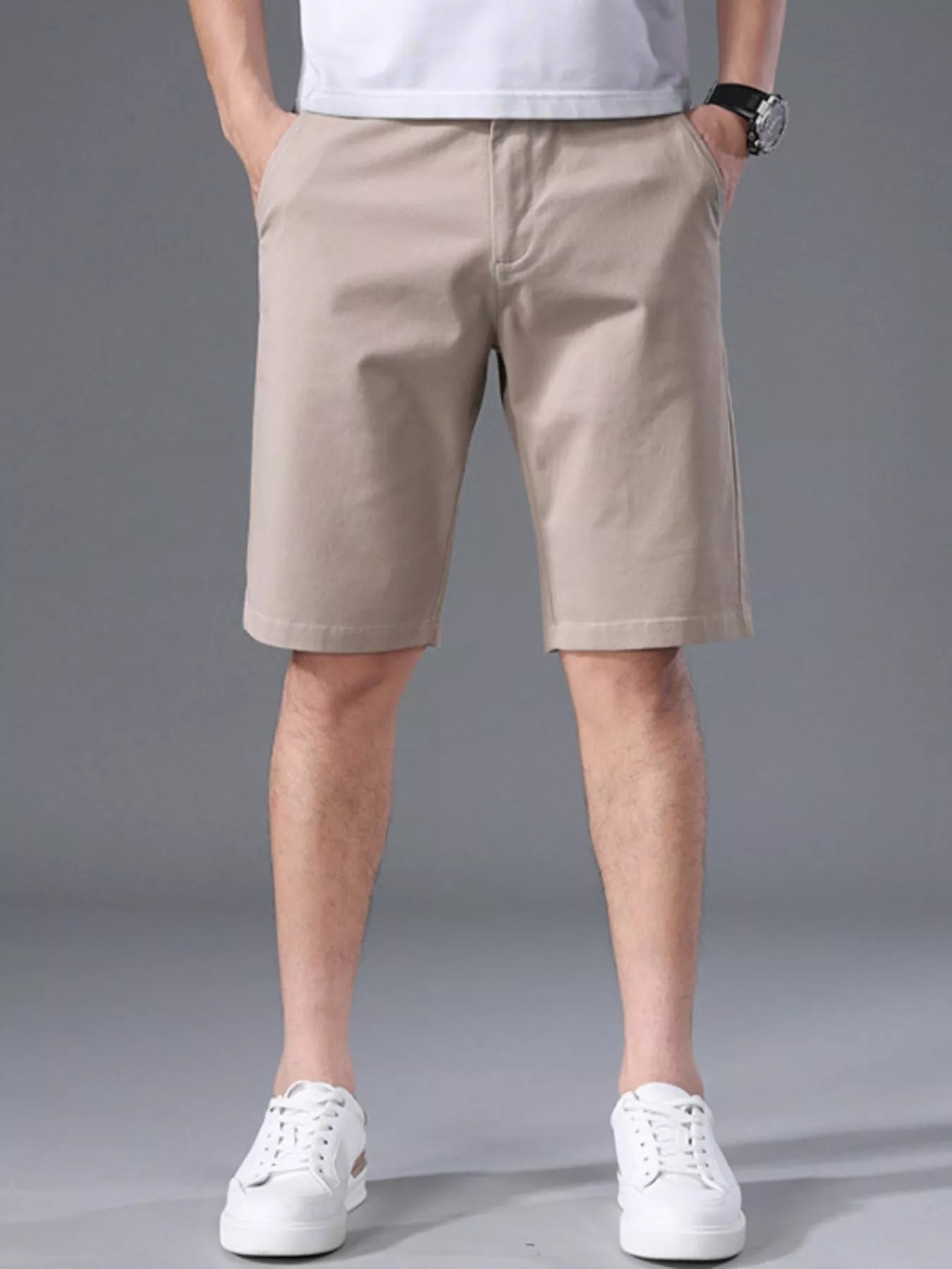 Men's Casual Shorts with Pockets designed for comfort and style at Lookzlike