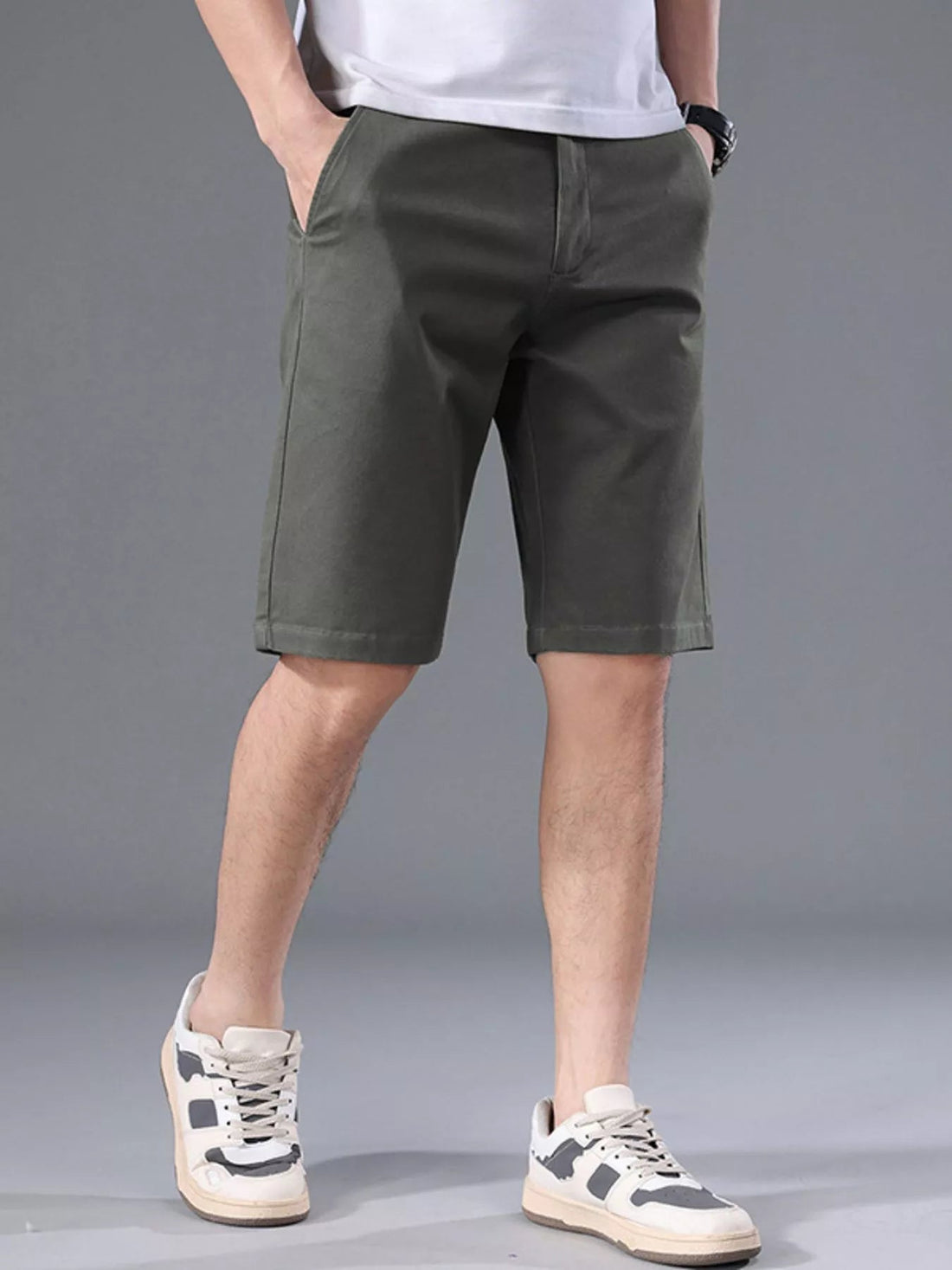 Men's Casual Shorts with Pockets designed for comfort and style at Lookzlike
