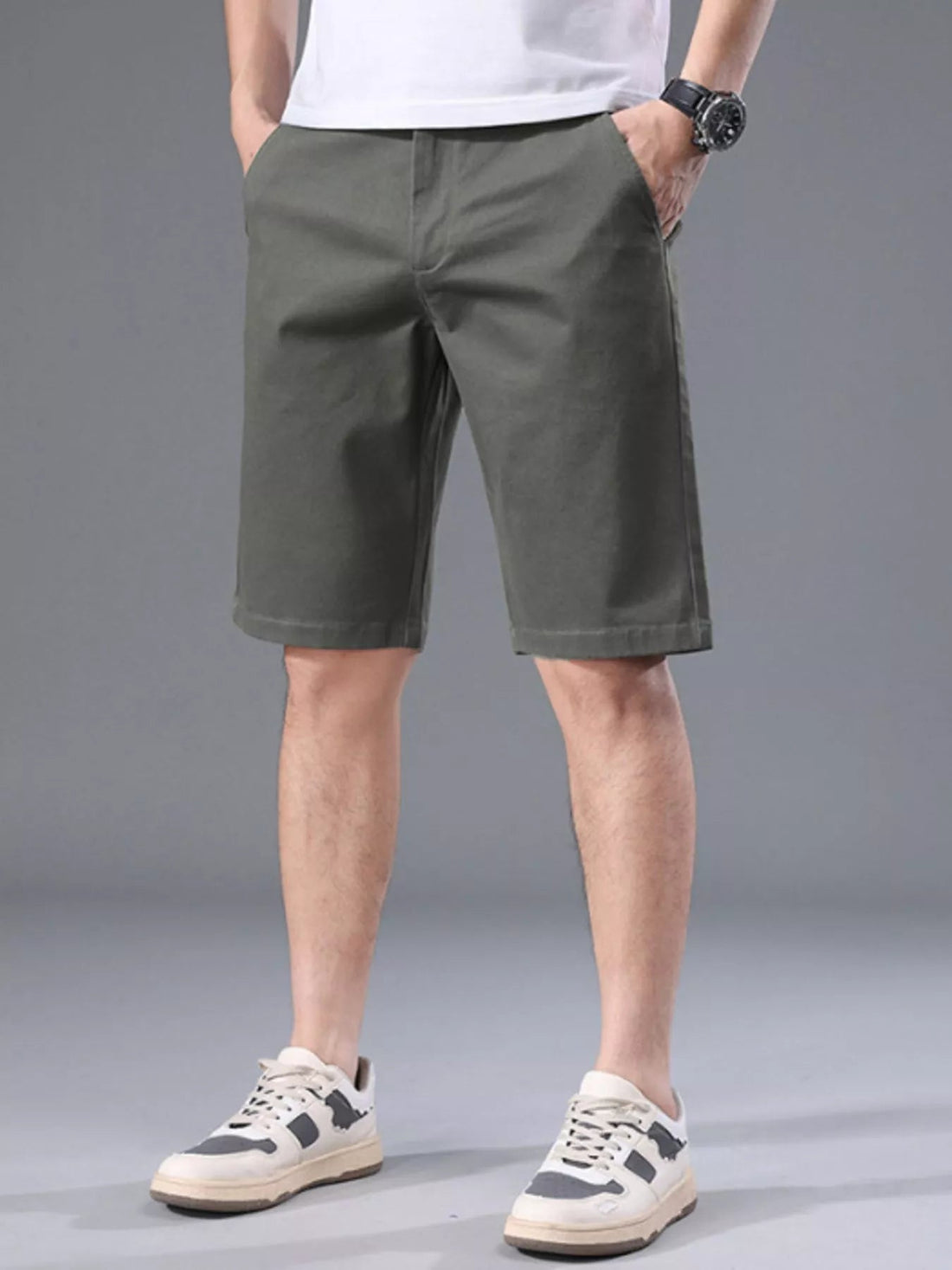 Men's Casual Shorts with Pockets designed for comfort and style at Lookzlike