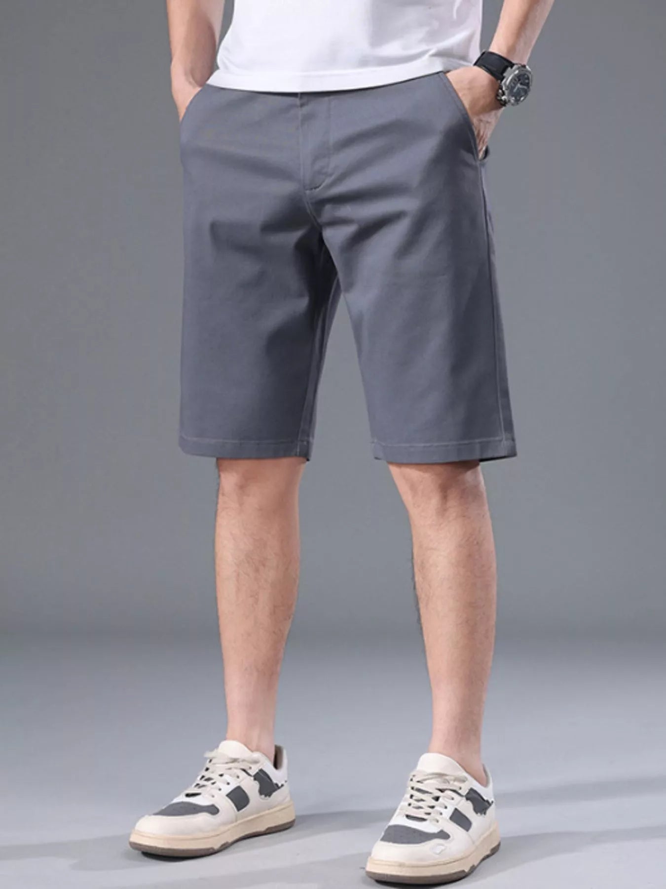 Men's Casual Shorts with Pockets designed for comfort and style at Lookzlike