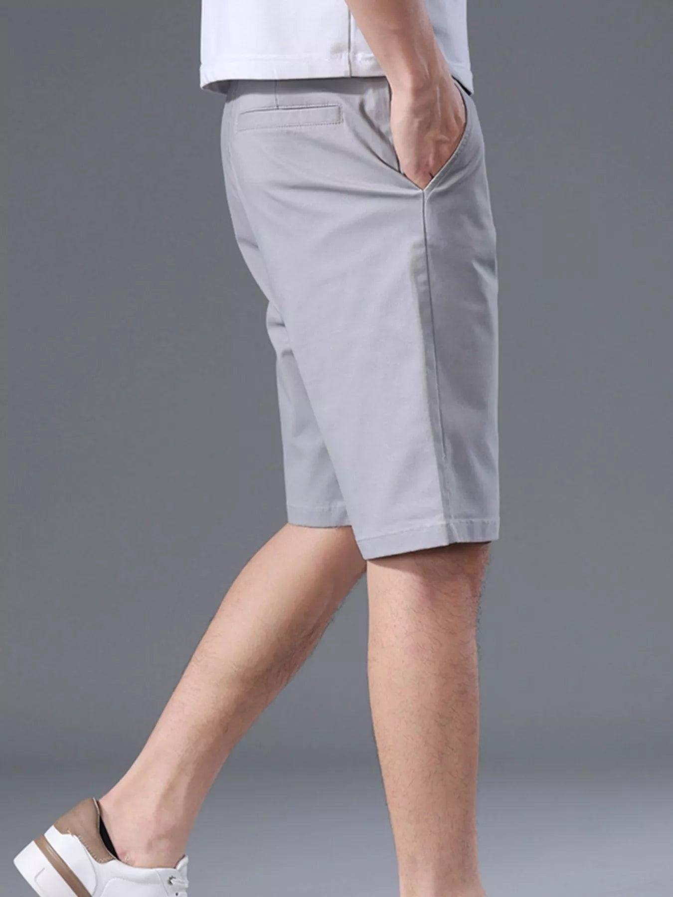 Men's Casual Shorts with Pockets designed for comfort and style at Lookzlike