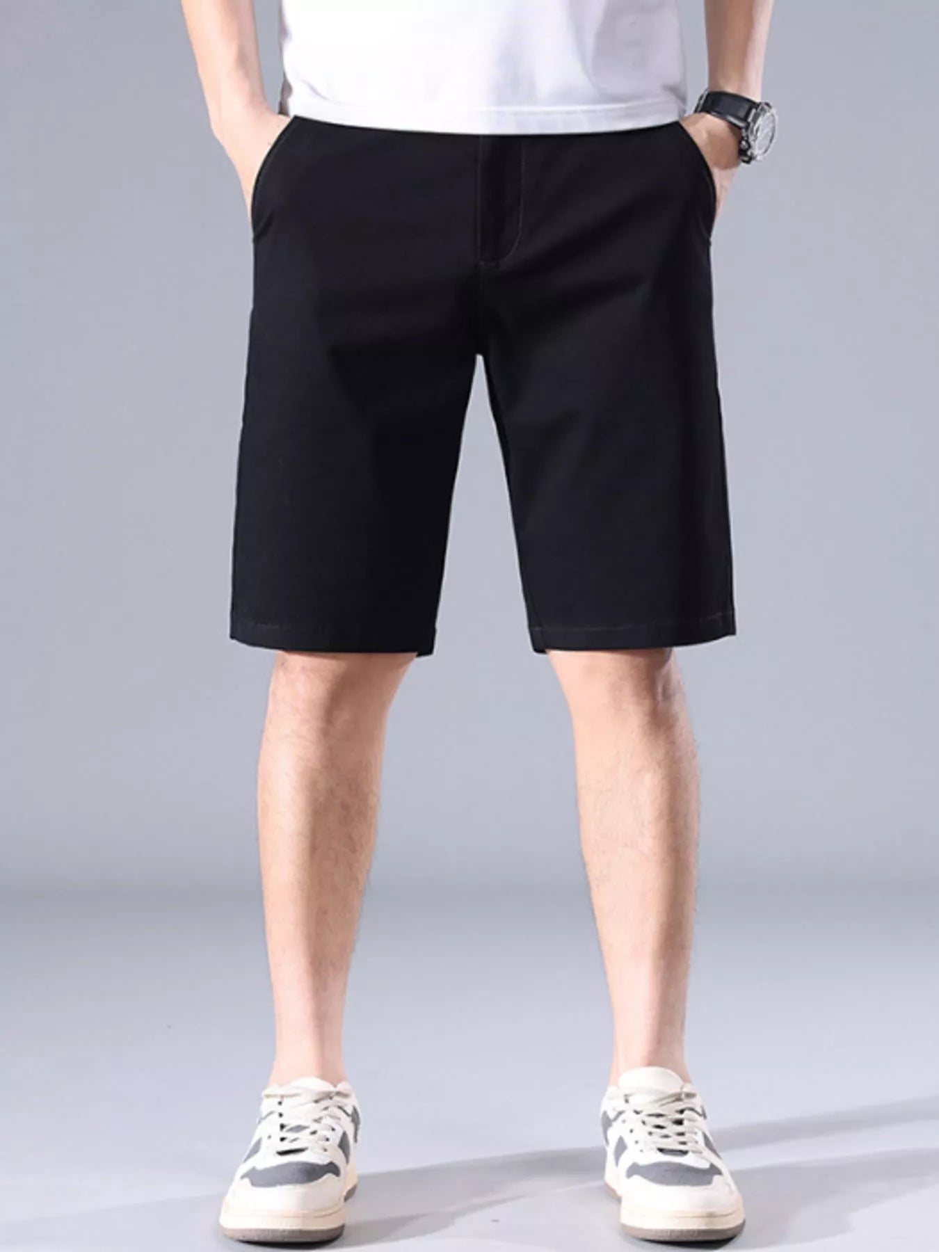 Men's Casual Shorts with Pockets designed for comfort and style at Lookzlike