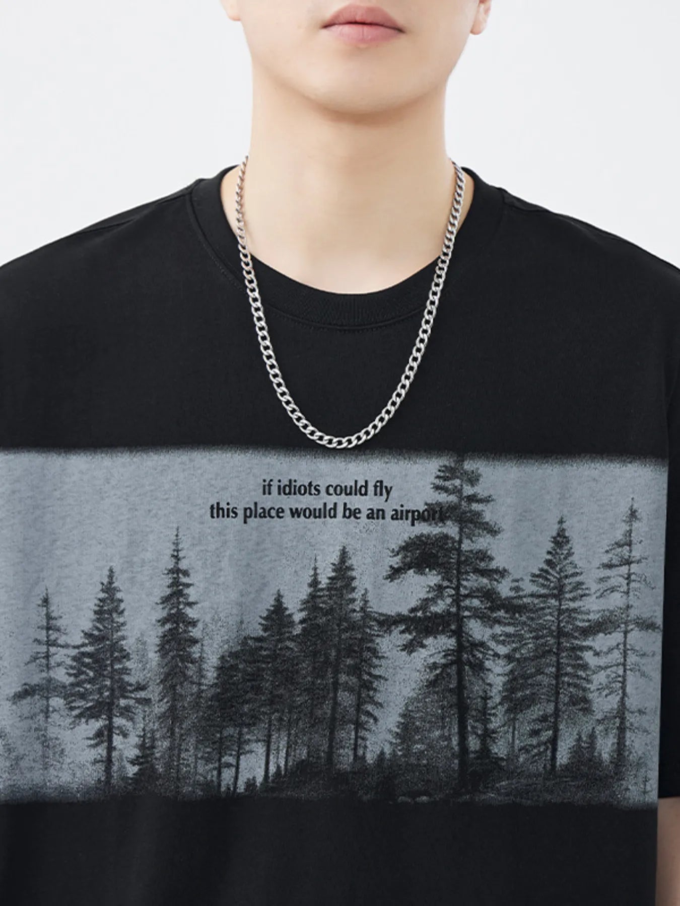 Men's Plus Size Graphic Round Neck Half Sleeve T-Shirt designed for comfort and style at Lookzlike
