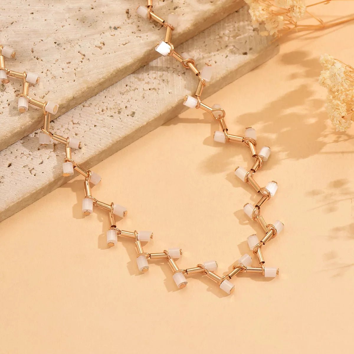 18K Gold - Plated Branch Necklace designed for comfort and style at Lookzlike