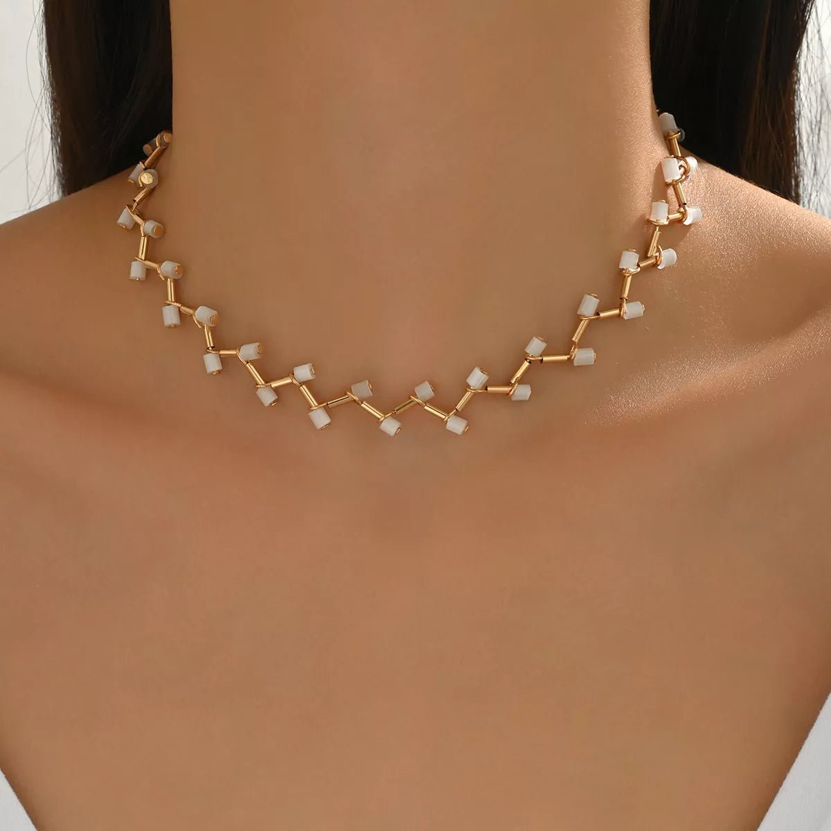 18K Gold - Plated Branch Necklace designed for comfort and style at Lookzlike