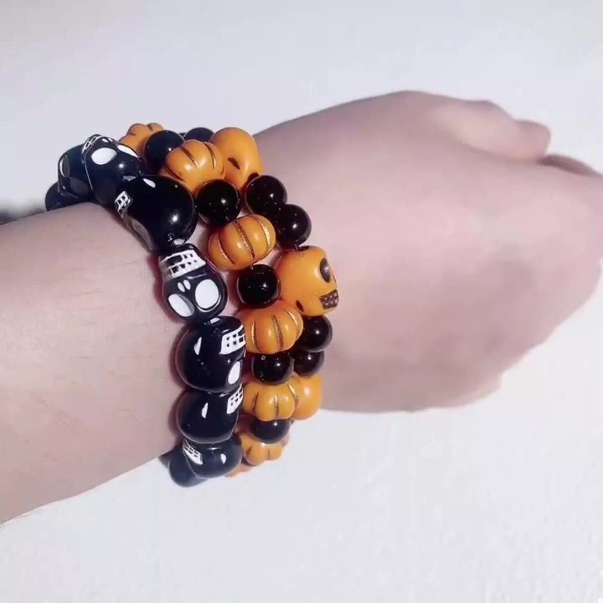 3 Piece Halloween Beaded Bracelet designed for comfort and style at Lookzlike