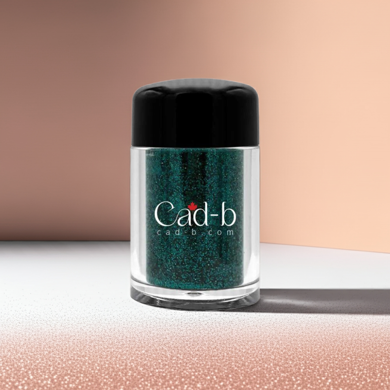 Glitter Eyeshadow Dust – Aquamarine (GLT03) | Ultra-Fine Loose Glitter for Eyes, Face & Nails | Vegan, Paraben-Free, Cruelty-Free