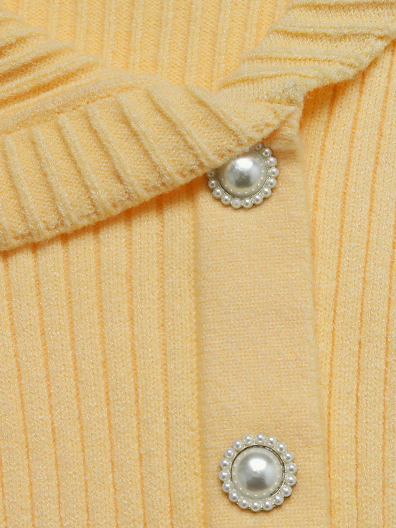 Asymmetrical Ribbed Button Up Cardigan designed for comfort and style at Lookzlike
