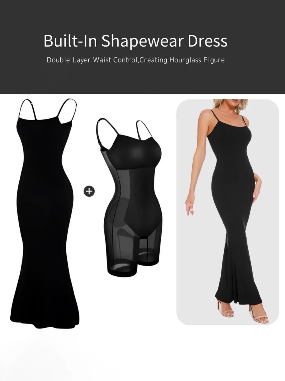 Basic Bae Built-In Shapewear Sleeveless Maxi Dress - Lookzlike