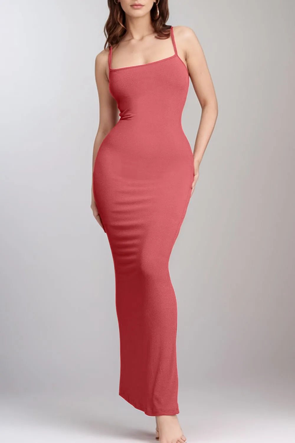 Basic Bae Built-In Shapewear Sleeveless Maxi Dress - Lookzlike