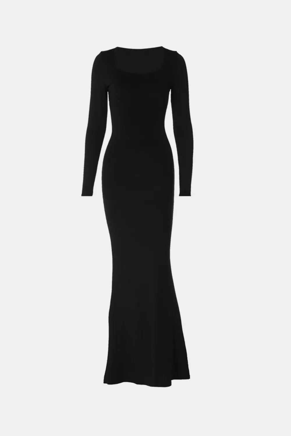 Basic Bae Built-In Shapewear Square Neck Long Sleeve Maxi Dress - Lookzlike