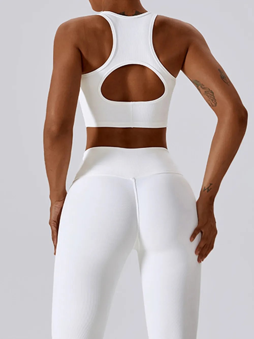 Basic Bae Cutout Racerback Active Tank - Lookzlike