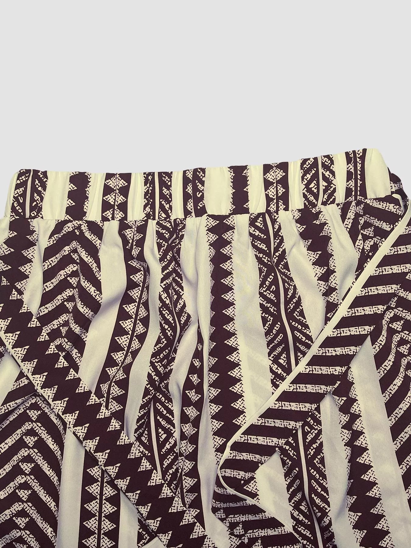 Boho Print Wide Leg Pants designed for comfort and style at Lookzlike