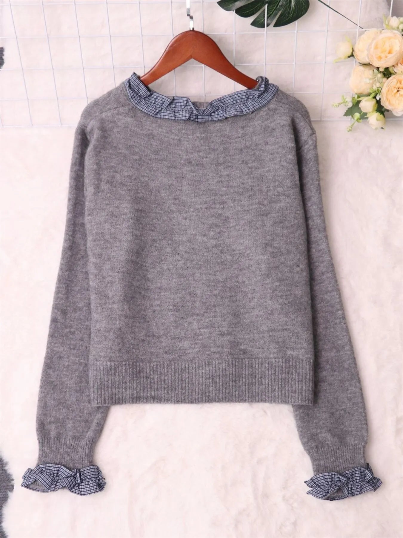 Button Up Long Sleeve Cardigan designed for comfort and style at Lookzlike