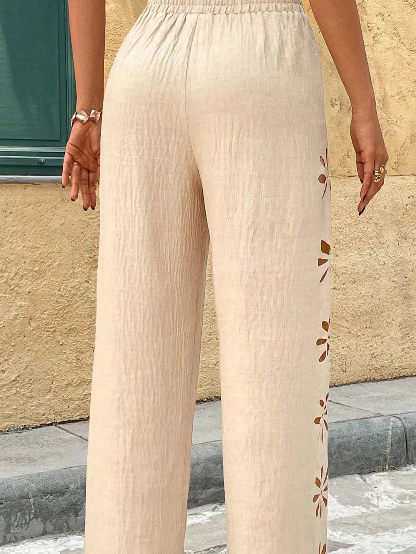 Casual Wide-Leg Pants designed for comfort and style at Lookzlike