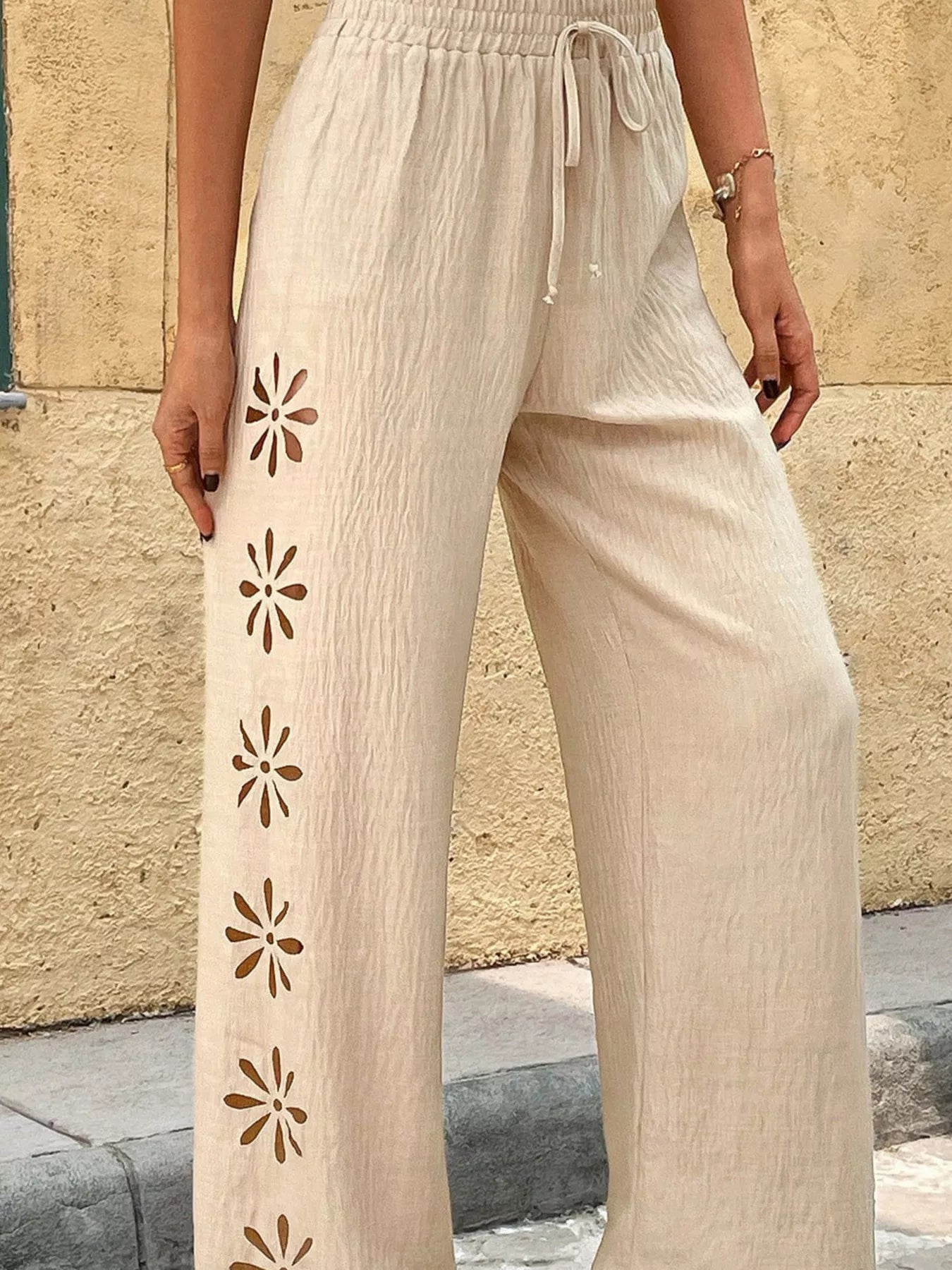 Casual Wide-Leg Pants designed for comfort and style at Lookzlike