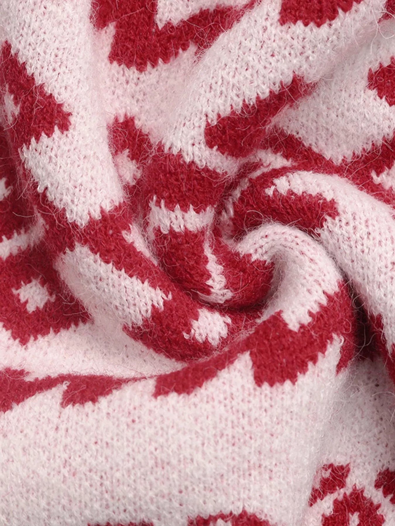 CHEERS Christmas Round Neck Long Sleeve Sweater designed for comfort and style at Lookzlike