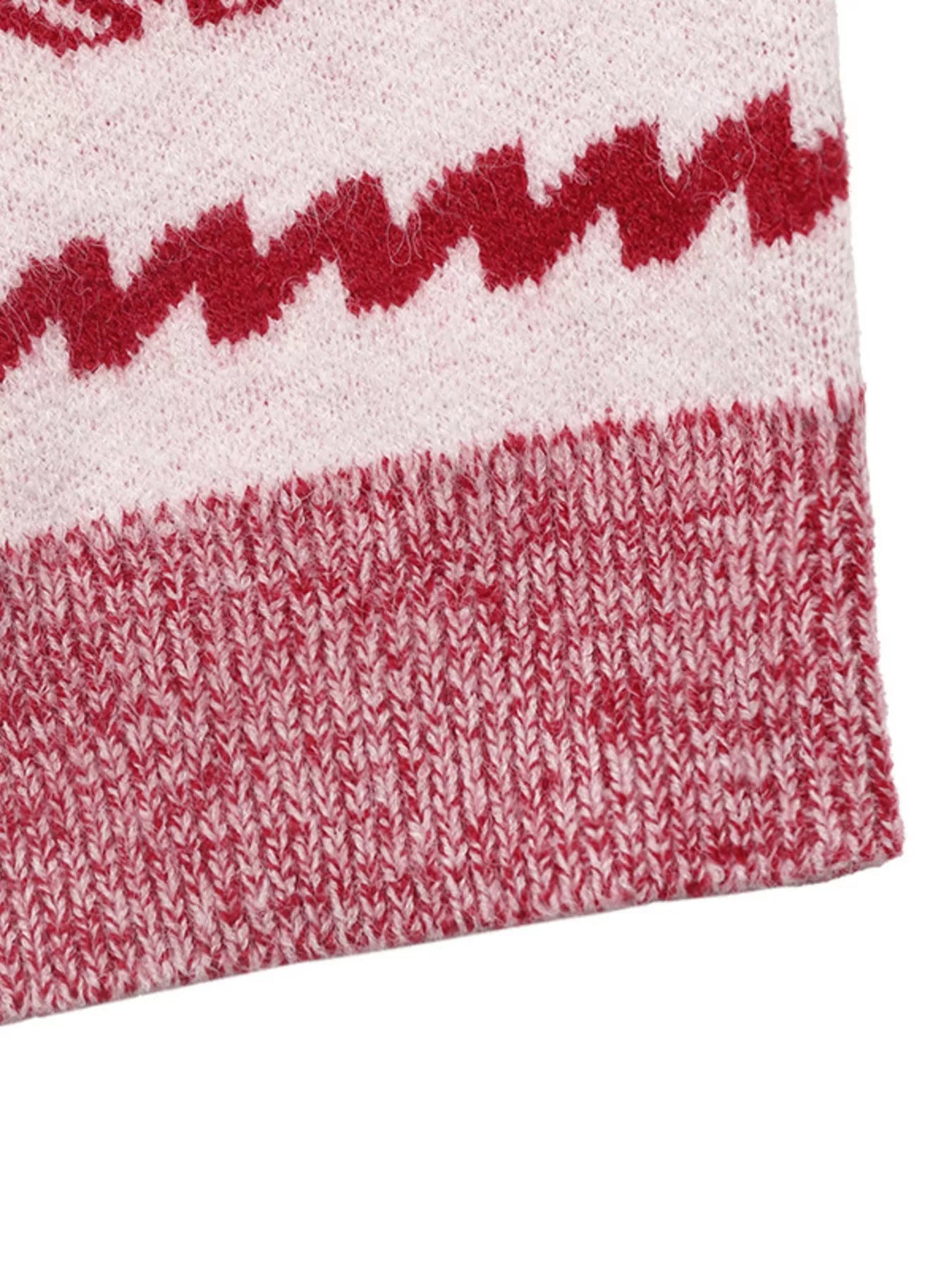 CHEERS Christmas Round Neck Long Sleeve Sweater designed for comfort and style at Lookzlike