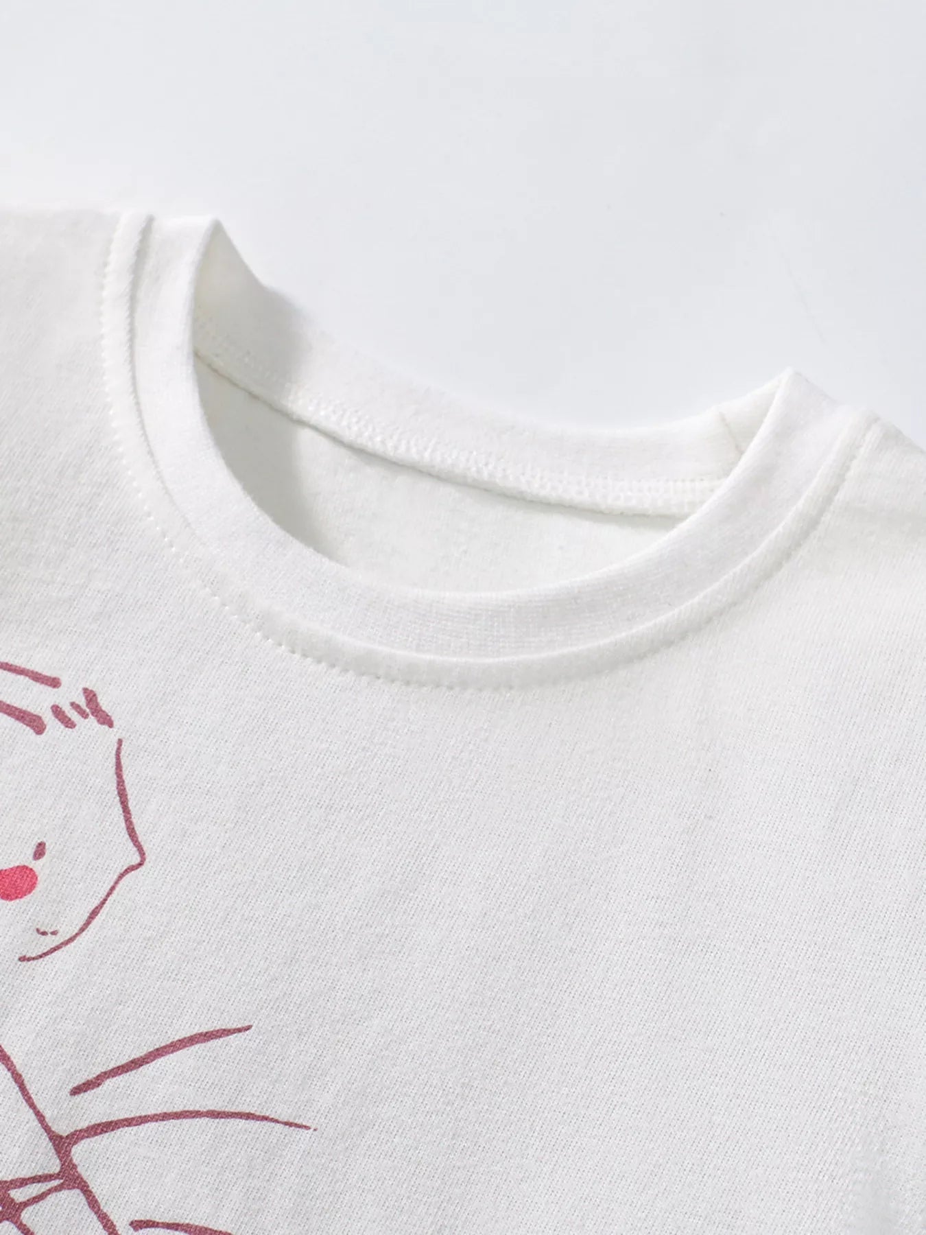 Children's Ballerina Graphic Ruffle Sleeve Top designed for comfort and style at Lookzlike