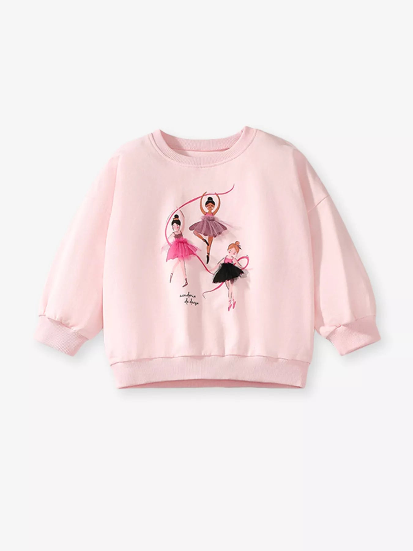 Children's Ballerina Sweatshirt & Leggings Set designed for comfort and style at Lookzlike