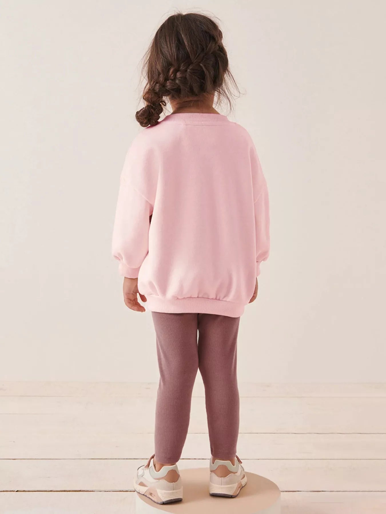 Children's Ballerina Sweatshirt & Leggings Set designed for comfort and style at Lookzlike