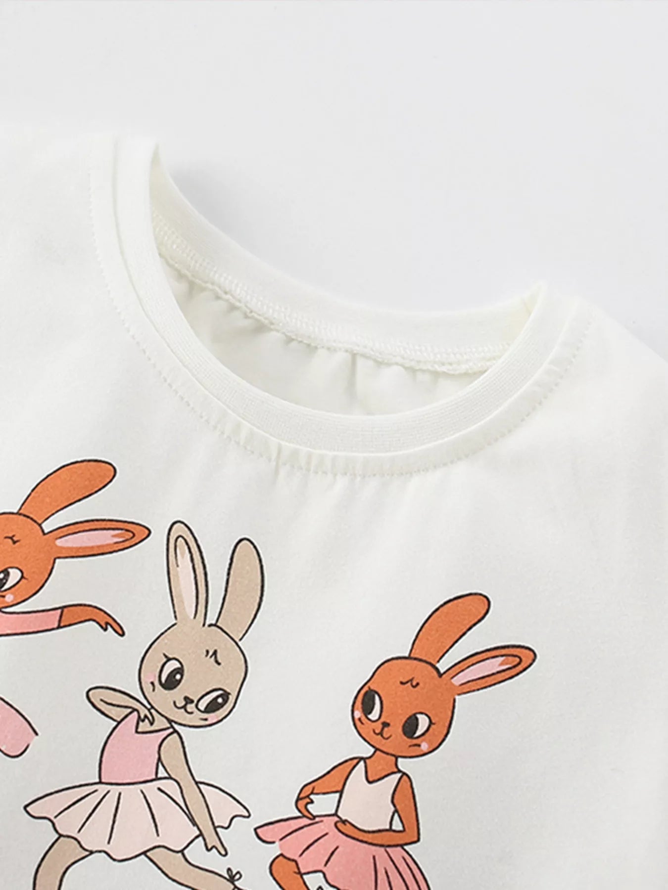 Children's Bunny Graphic Tulle Dress designed for comfort and style at Lookzlike