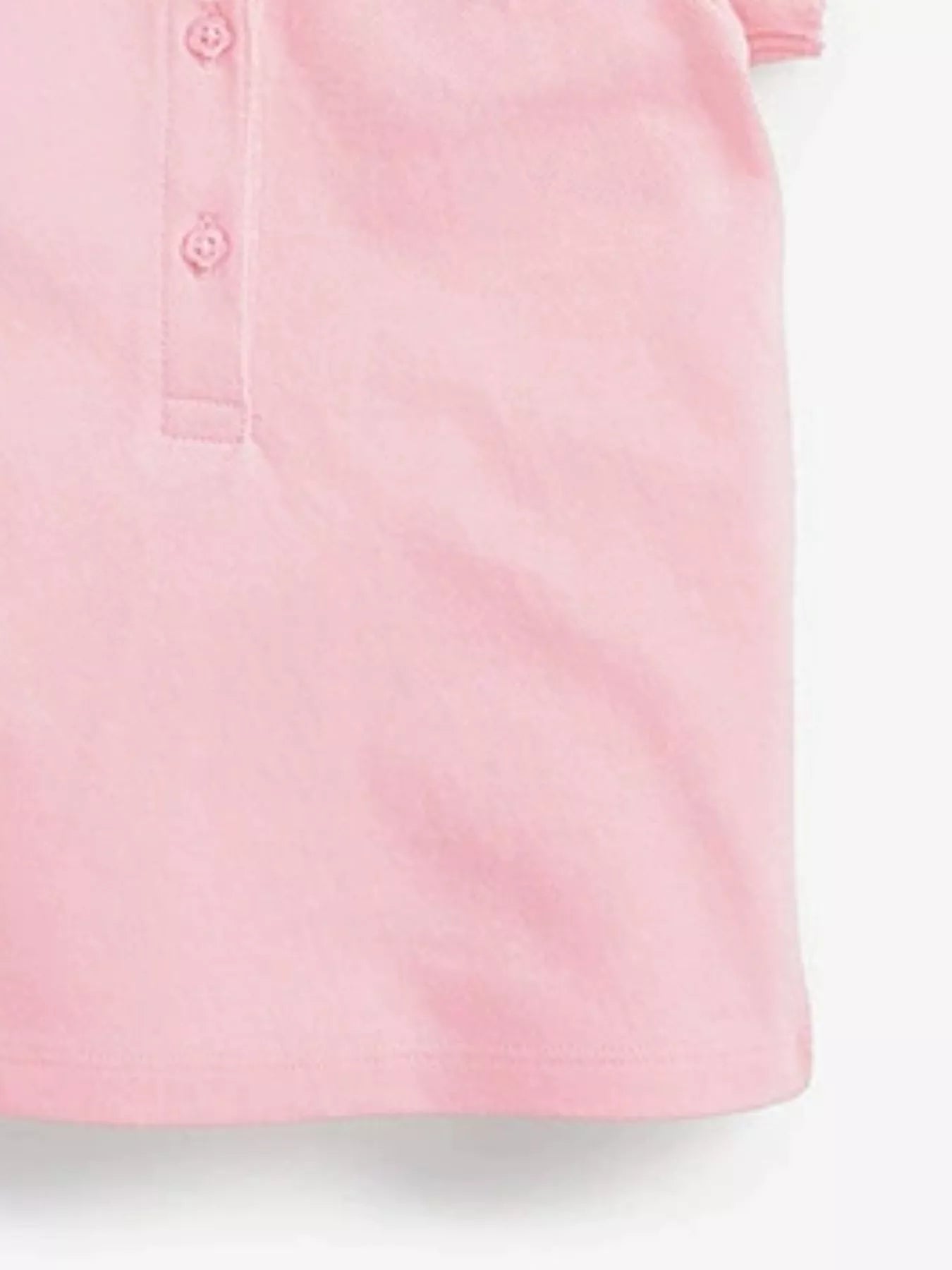 Children's Button Detail Short Sleeve Polo designed for comfort and style at Lookzlike