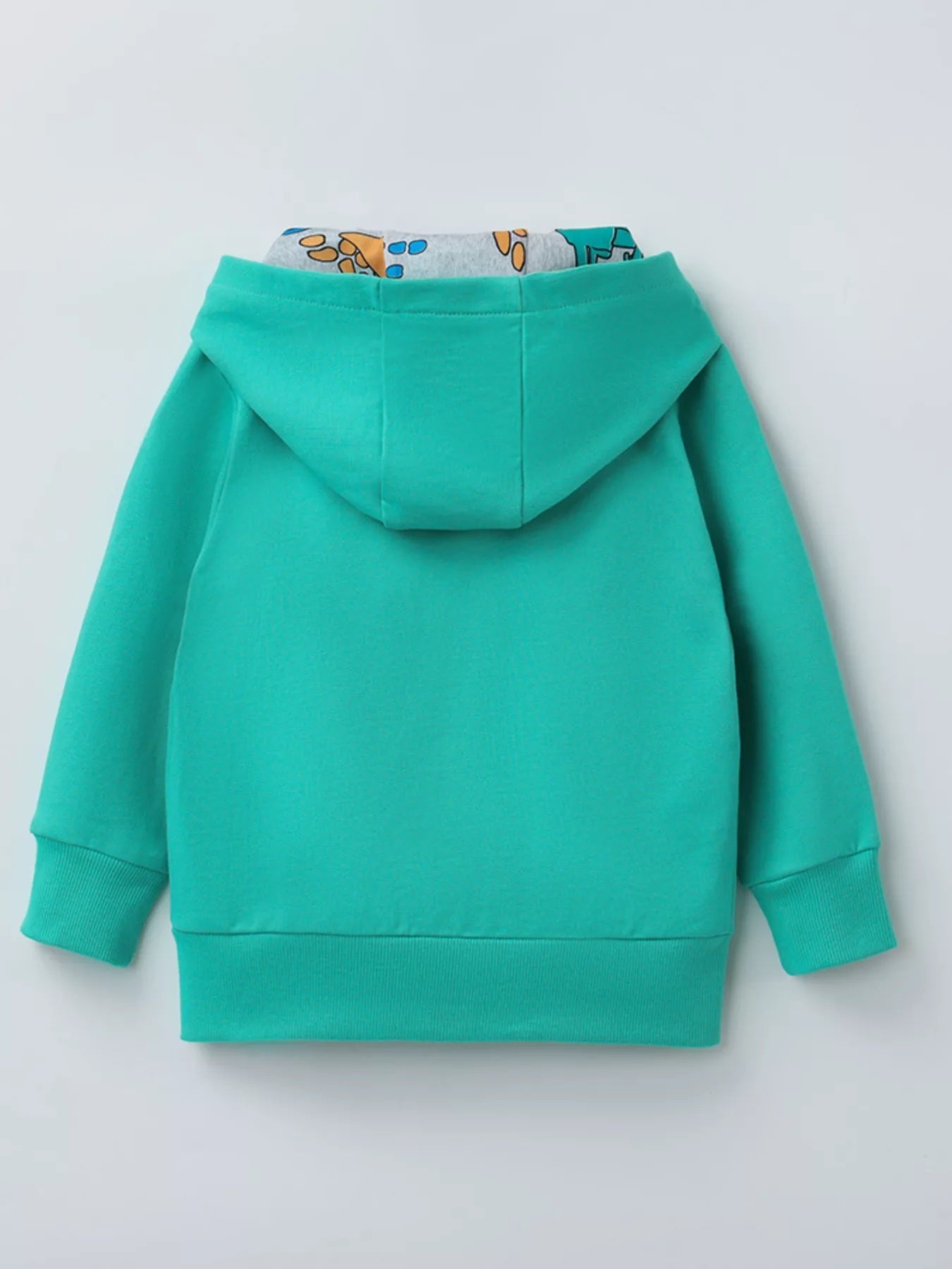 Children's Cartoon Construction Vehicle Zip-Up Hoodie designed for comfort and style at Lookzlike
