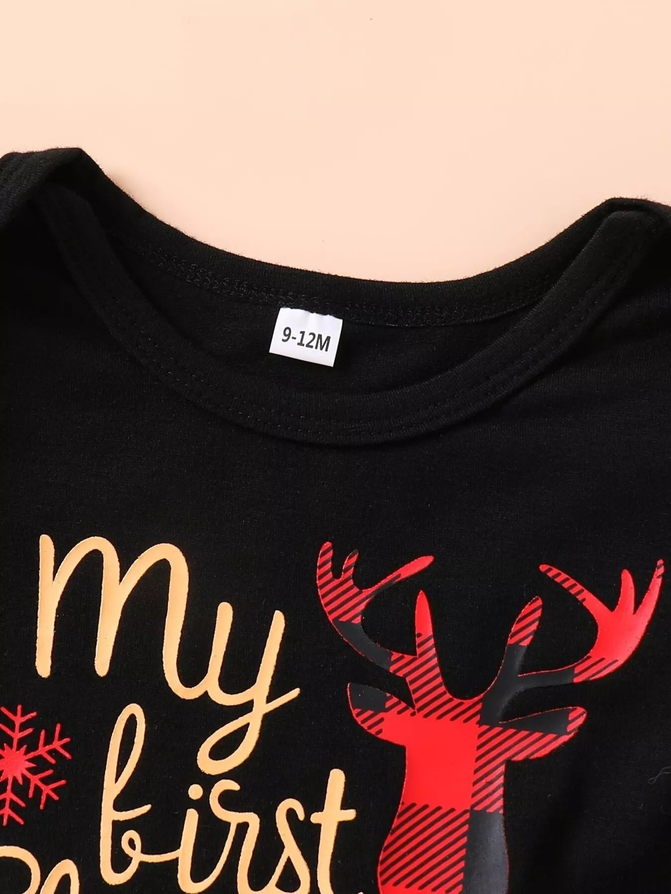 Children's Christmas Bodysuit and Pants Set with Headband designed for comfort and style at Lookzlike