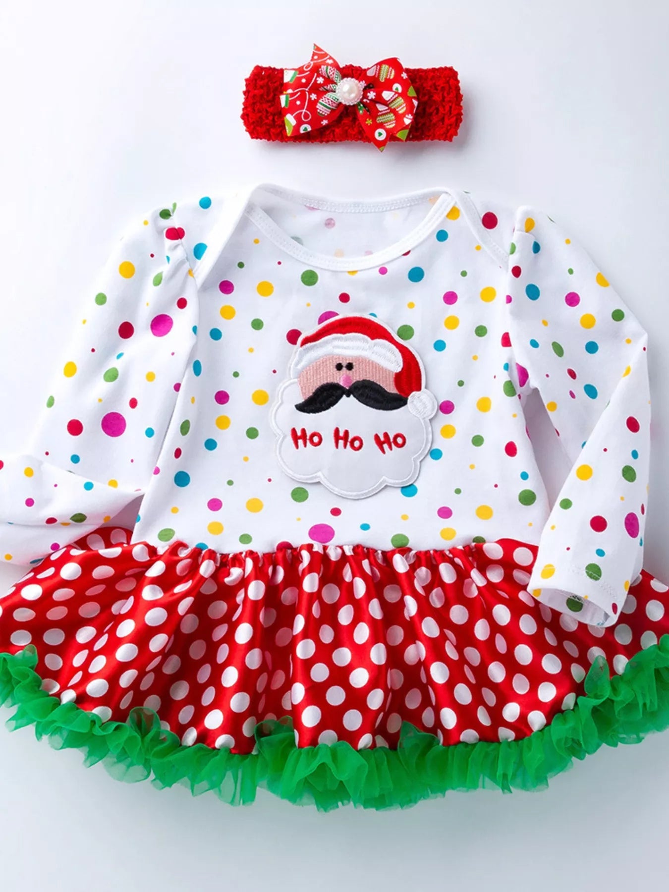 Children's Christmas One Piece Dress with Headband designed for comfort and style at Lookzlike