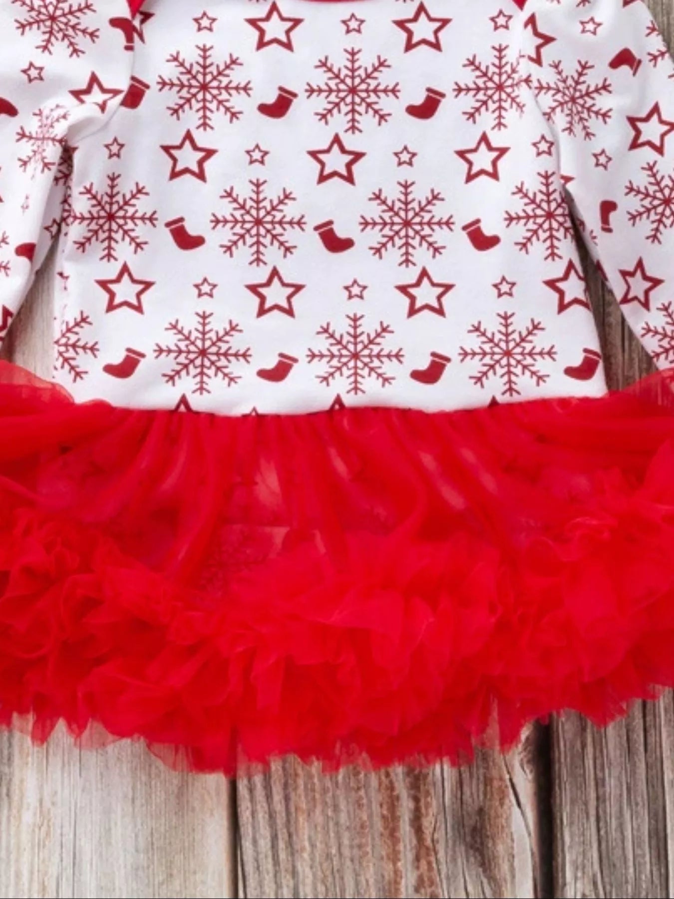 Children's Christmas One Piece Dress with Headband designed for comfort and style at Lookzlike
