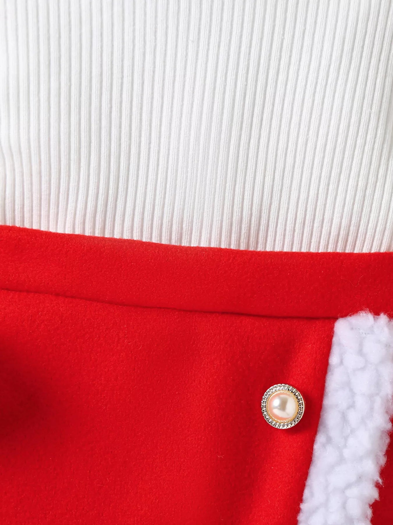 Children's Christmas Outfit Set with Santa Hat designed for comfort and style at Lookzlike