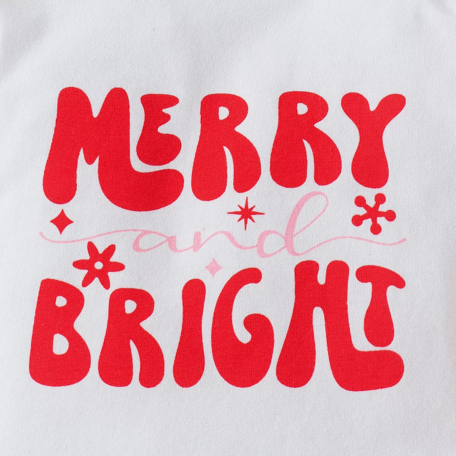 Children's Christmas Print 3 Piece Outfit Set designed for comfort and style at Lookzlike