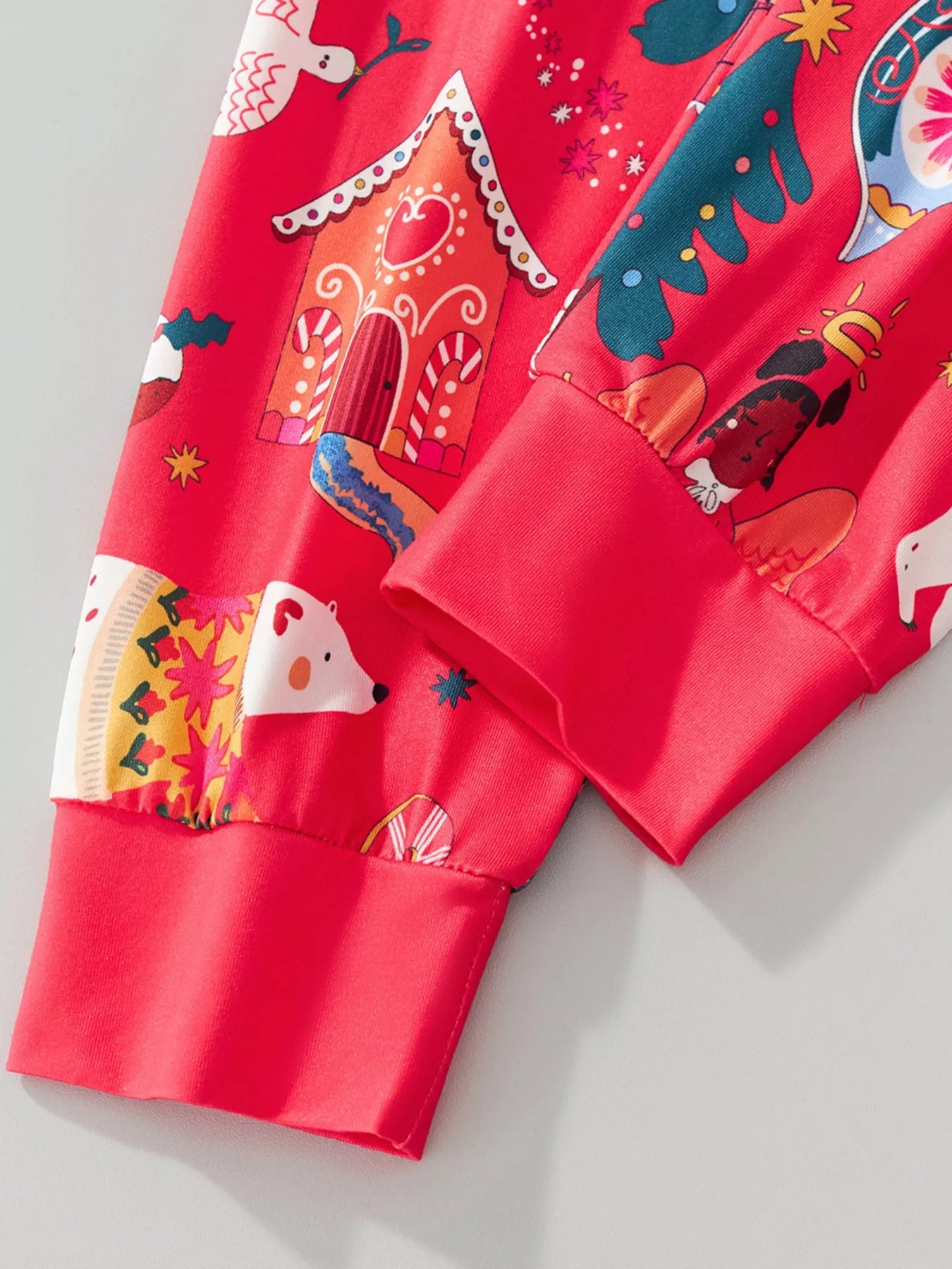 Children's Christmas Print Pajama Set designed for comfort and style at Lookzlike
