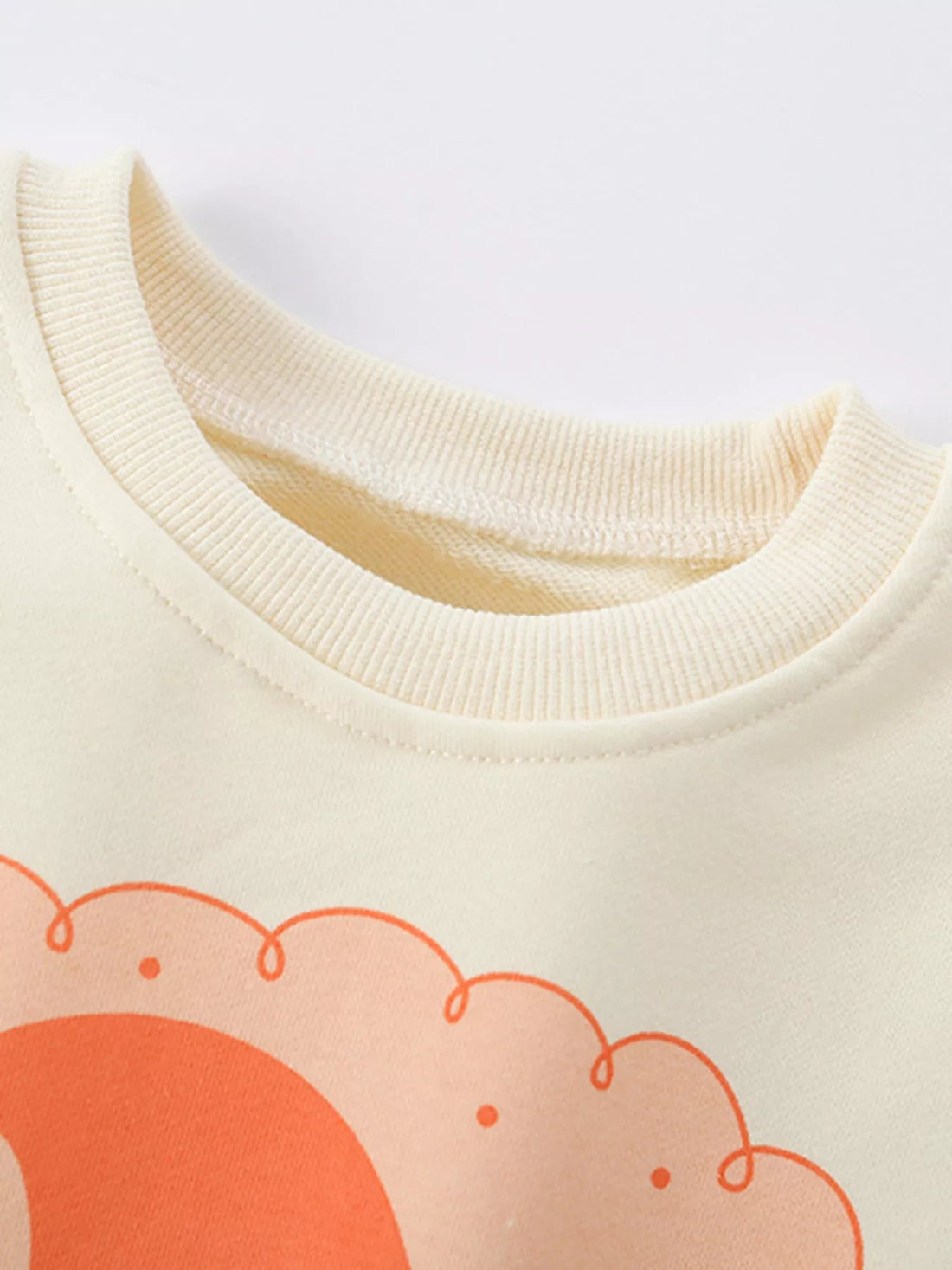 Children's Christmas Santa Crewneck Sweatshirt designed for comfort and style at Lookzlike