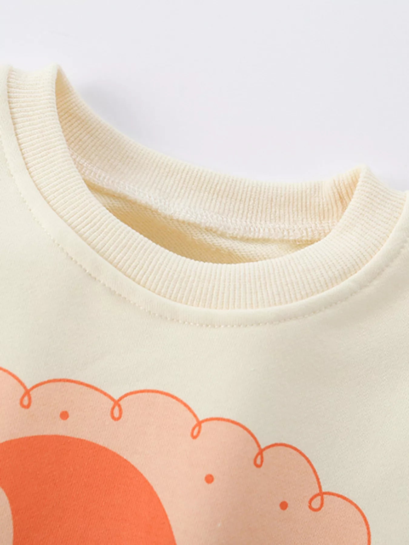 Children's Christmas Santa Crewneck Sweatshirt designed for comfort and style at Lookzlike