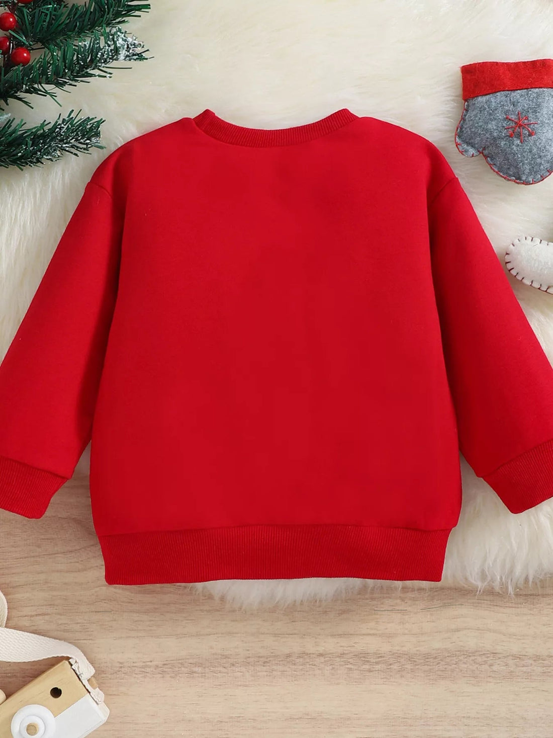 Children's Christmas Santa 's My Homie Graphic Sweatshirt designed for comfort and style at Lookzlike