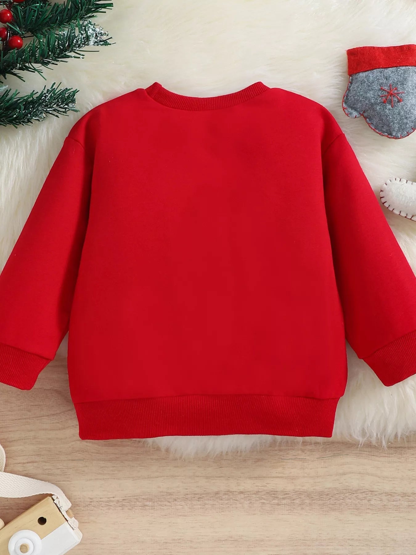 Children's Christmas Santa 's My Homie Graphic Sweatshirt designed for comfort and style at Lookzlike