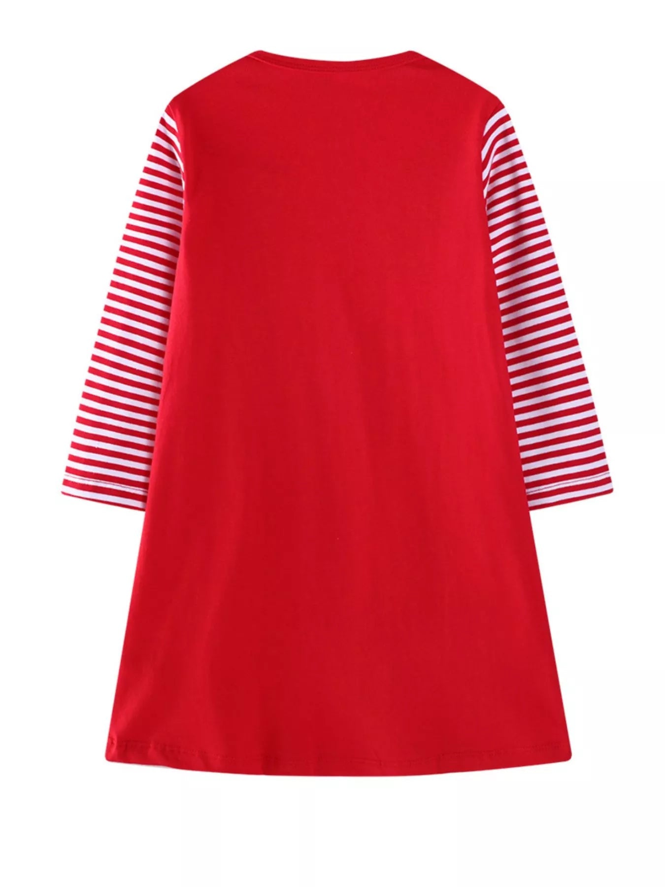 Children's Christmas Tree Animal Long Sleeve Dress designed for comfort and style at Lookzlike