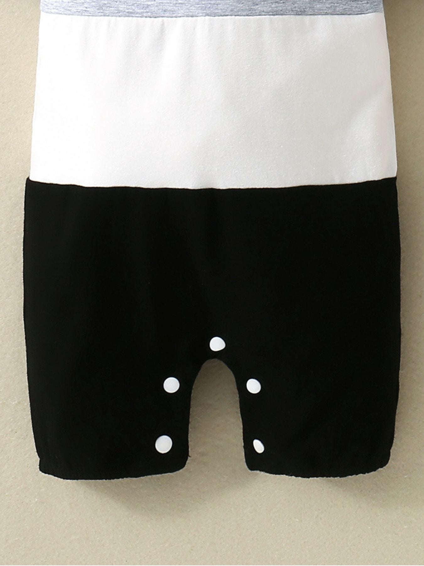 Children's Color Block Polo Collar Short Sleeve One-Piece designed for comfort and style at Lookzlike