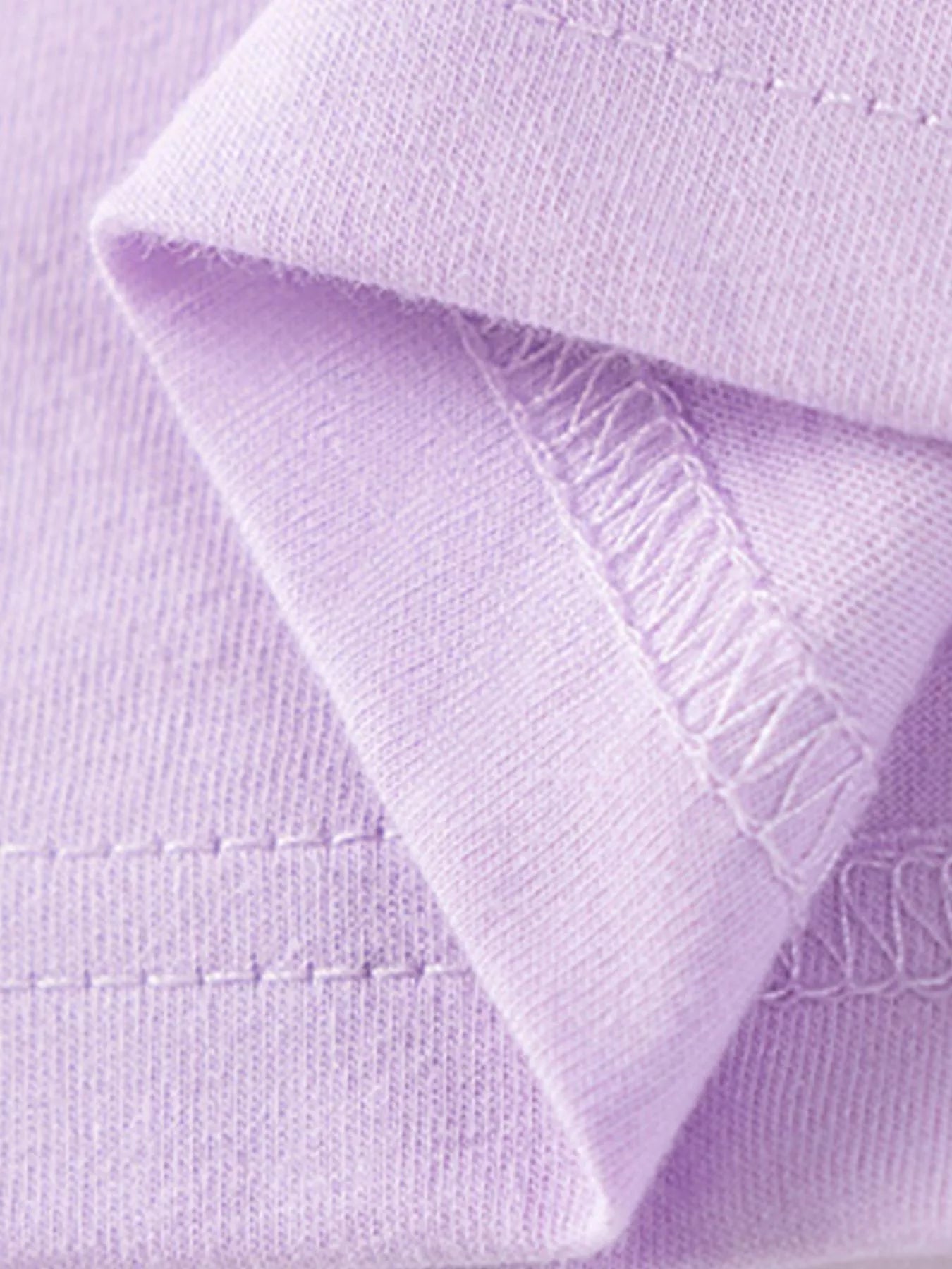 Children's Cute Bunny Applique Ruffle Trim Set designed for comfort and style at Lookzlike