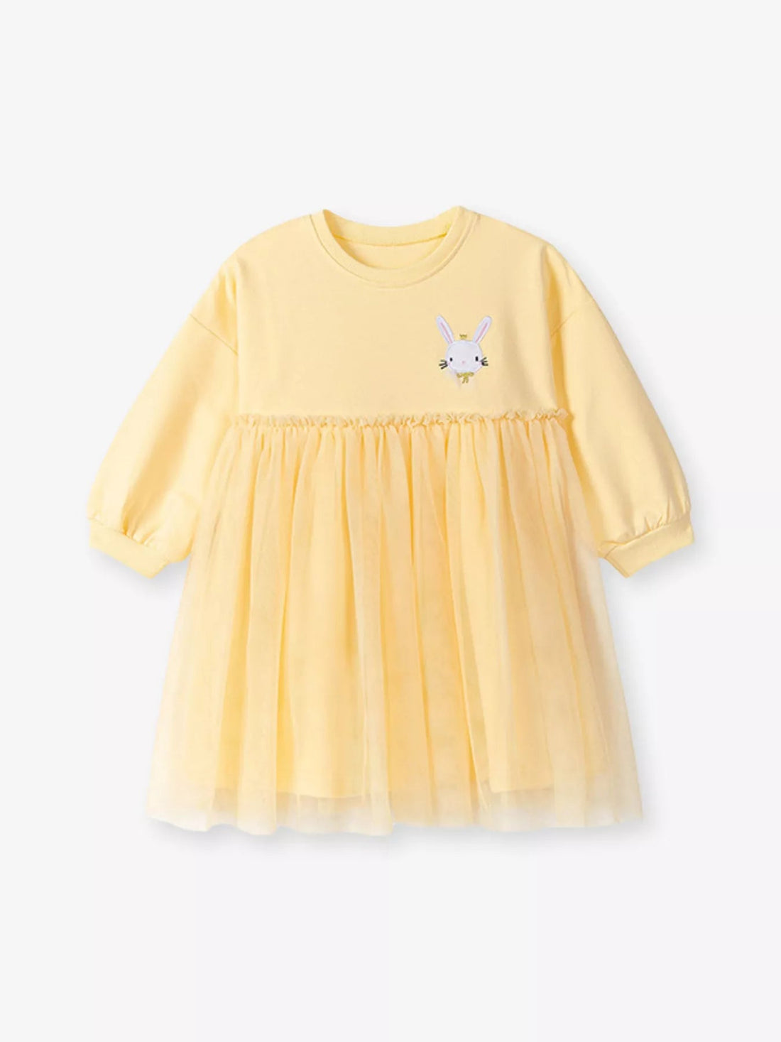 Children's Cute Rabbit Tulle Dress designed for comfort and style at Lookzlike