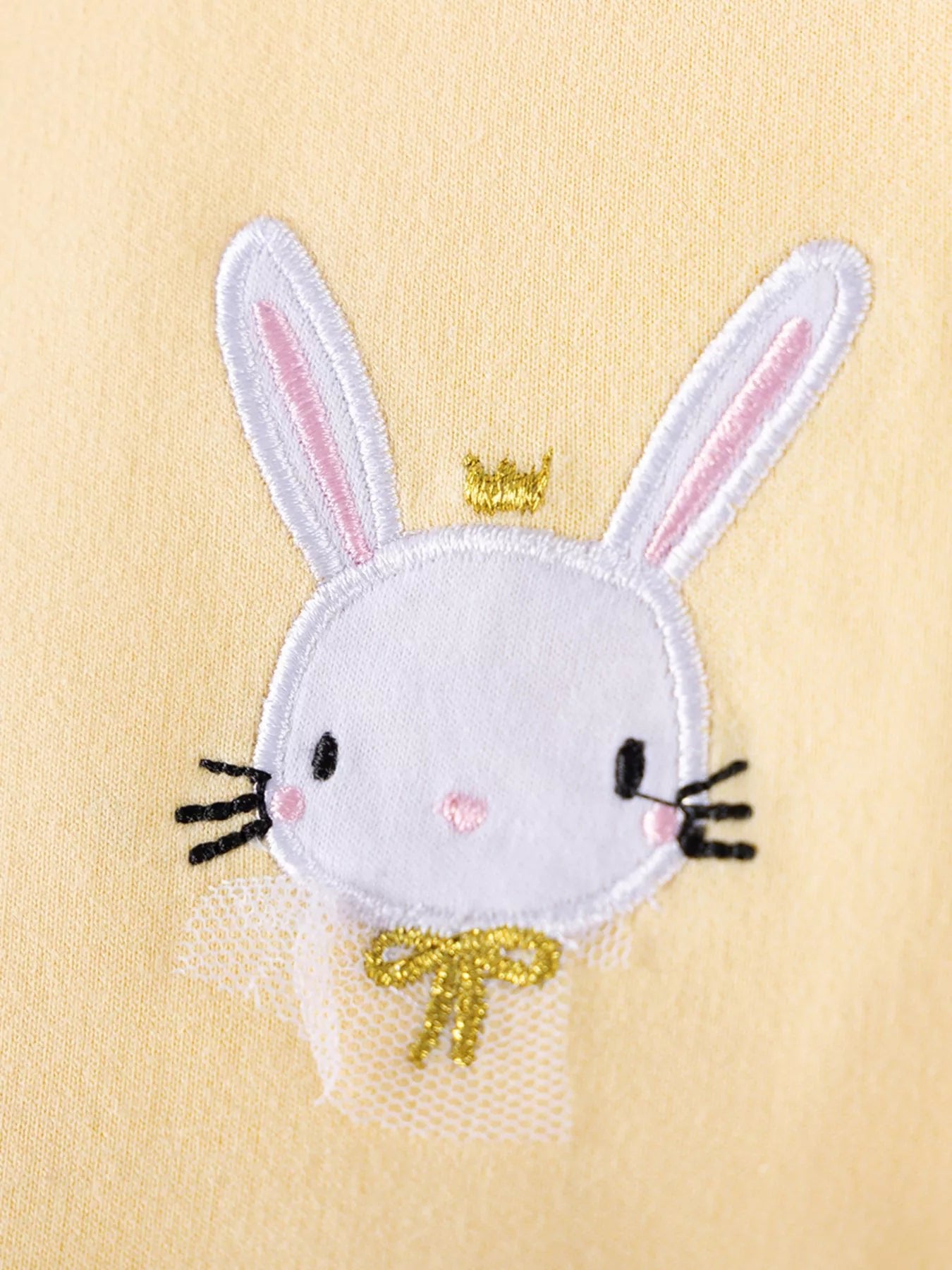 Children's Cute Rabbit Tulle Dress designed for comfort and style at Lookzlike