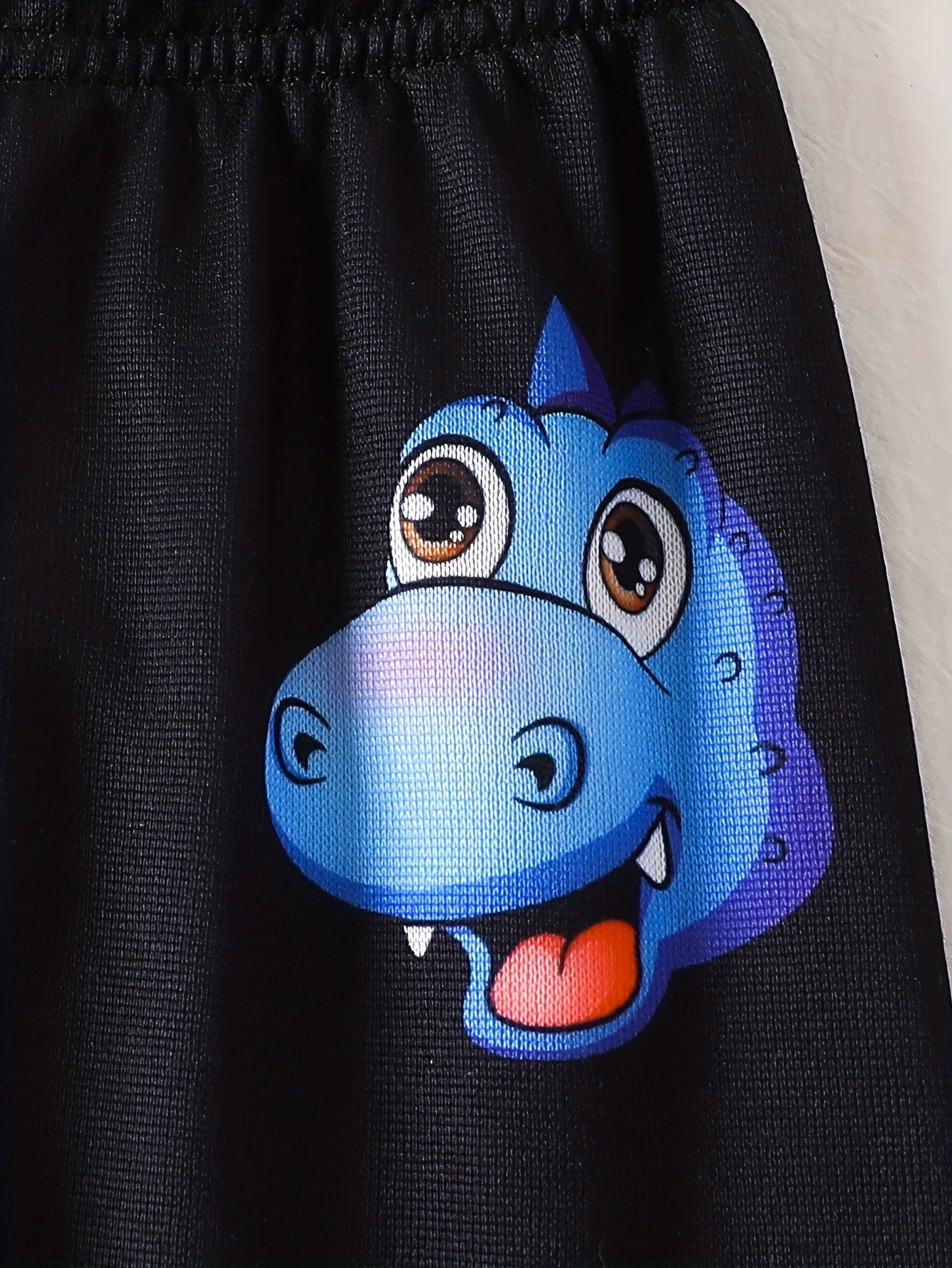 Children's Dinosaur Striped Hoodie & Pants Set designed for comfort and style at Lookzlike