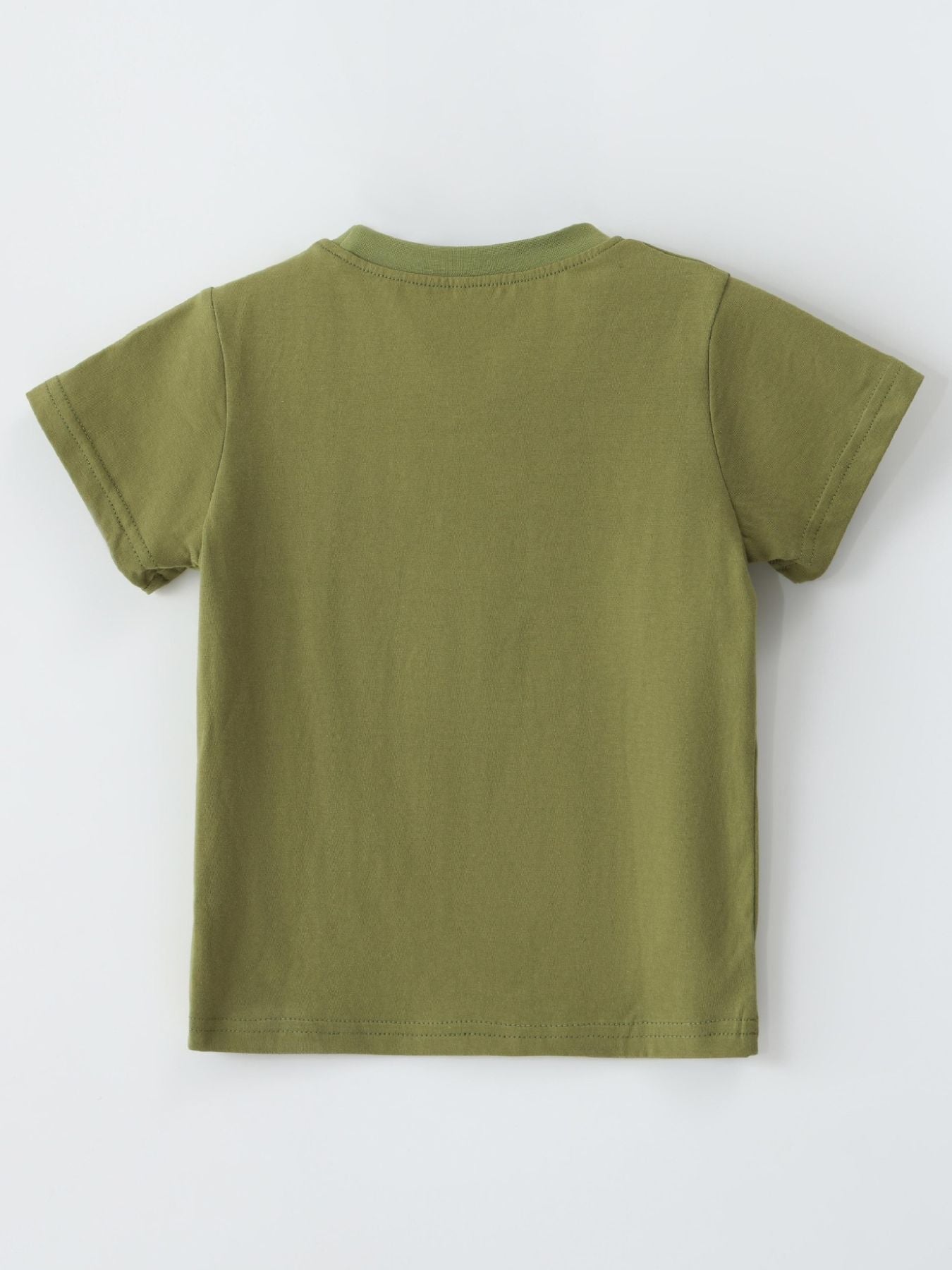Children's Embroidered Dragon Short Sleeve T-Shirt designed for comfort and style at Lookzlike