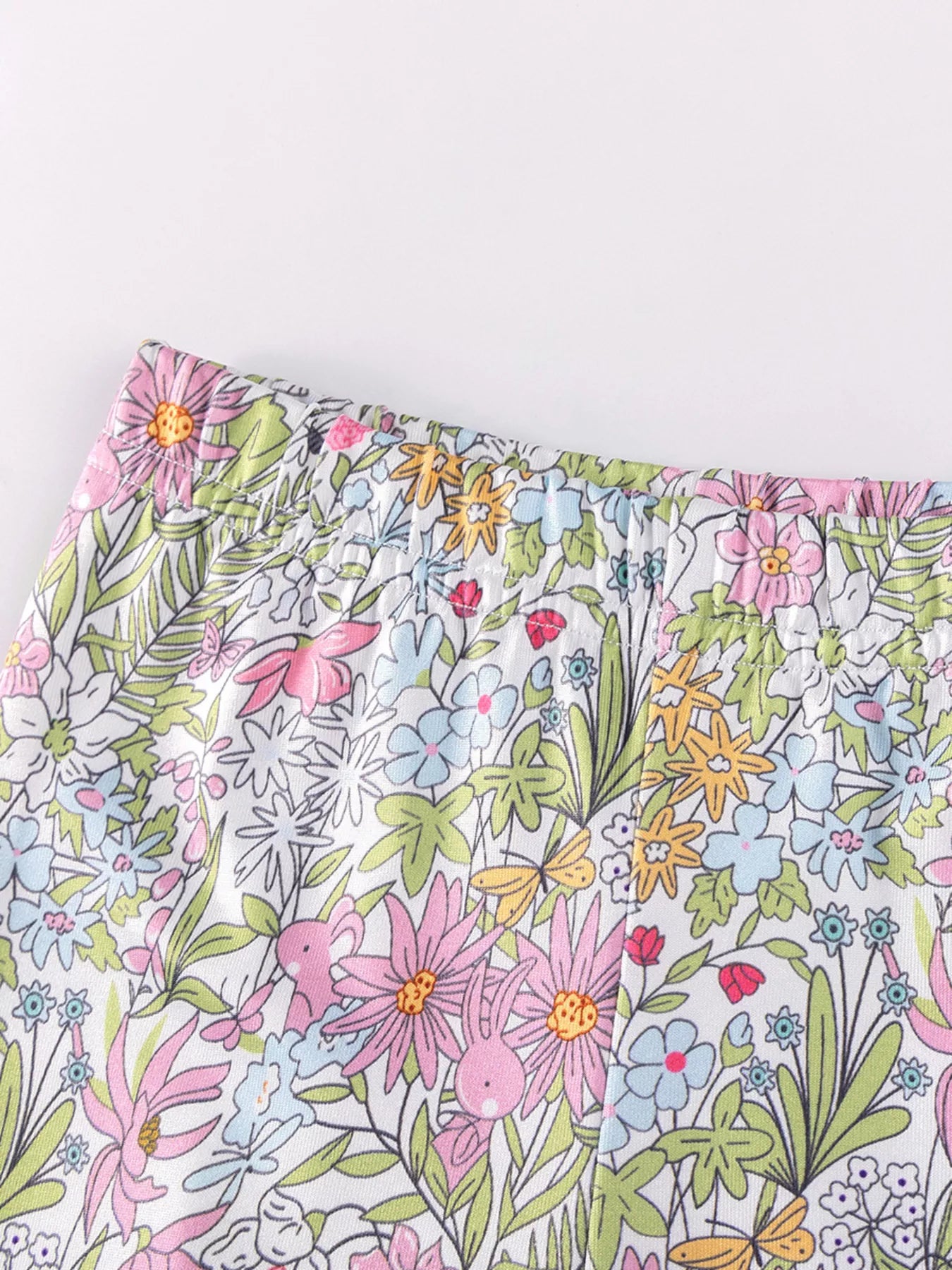 Children's Floral Sweatshirt & Leggings Set designed for comfort and style at Lookzlike