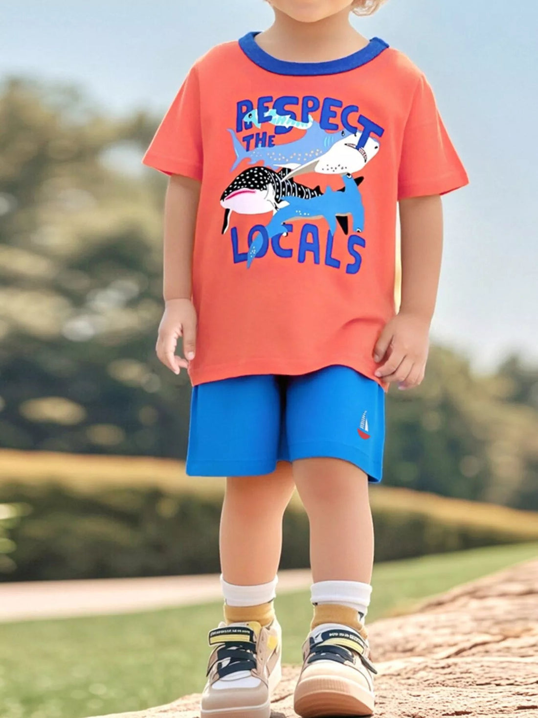 Children's Graphic Crew Neck T-Shirt designed for comfort and style at Lookzlike