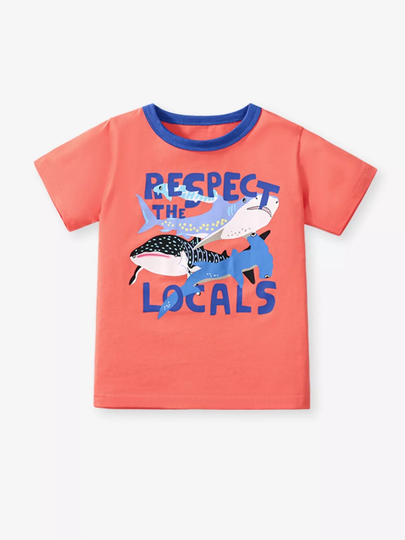 Children's Graphic Crew Neck T-Shirt designed for comfort and style at Lookzlike