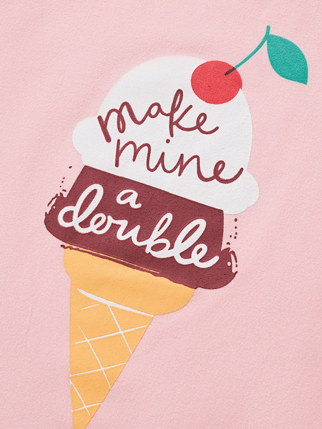 Children's Ice Cream Graphic Short Sleeve T-Shirt designed for comfort and style at Lookzlike